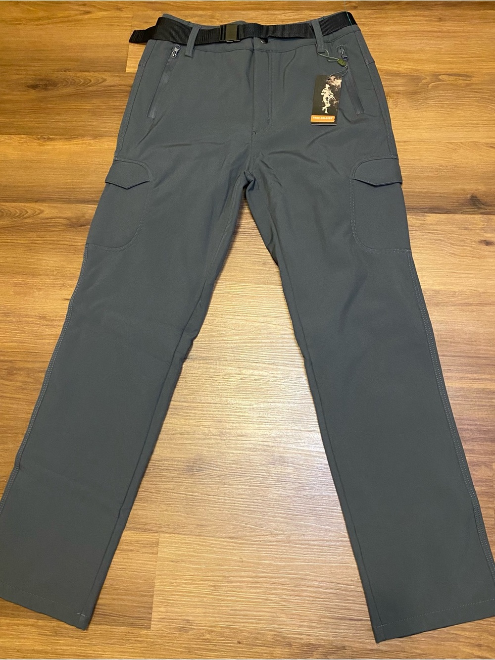 FREE SOLDIER Men's Tactical Outdoor Pants - Olive Green